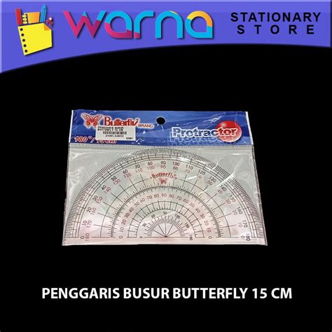 Jual Penggaris Busur Butterfly Cm Shopee Indonesia