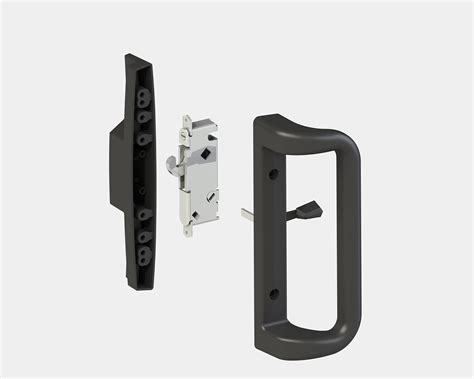 Buy House Guard Black Patio Door Handle Set With Mortise Locksuitable For Replacement Sliding