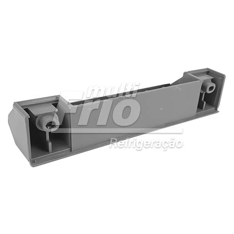 Puxador Horizontal Para Freezer Metalfrio Modelo Antigo Cinza