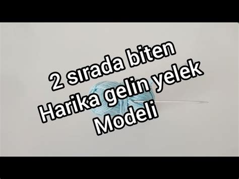 Gösterişli iki şiş kolay örgü model anlatımı yelek hırka şal atkı örgü