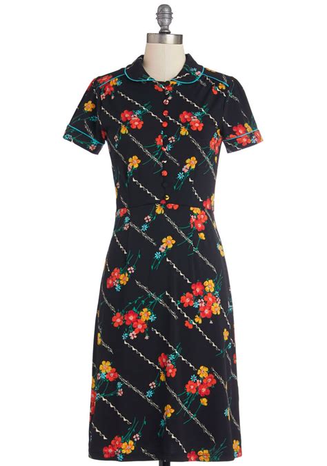 Gardens And Outs Dress Mod Retro Vintage Dresses