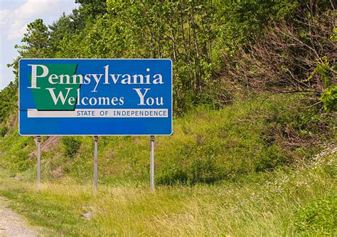 Best Pennsylvania Welcome Sign Stock Photos, Pictures & Royalty-Free ...