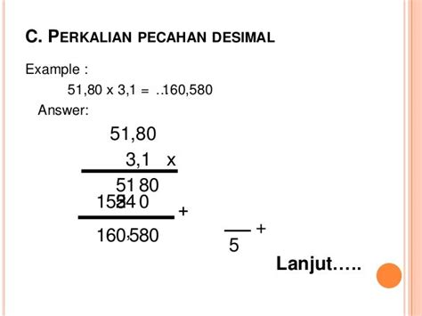 Pecahan desimal