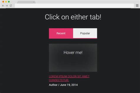 Amazing Css Tabs Even Beginners Can Implement