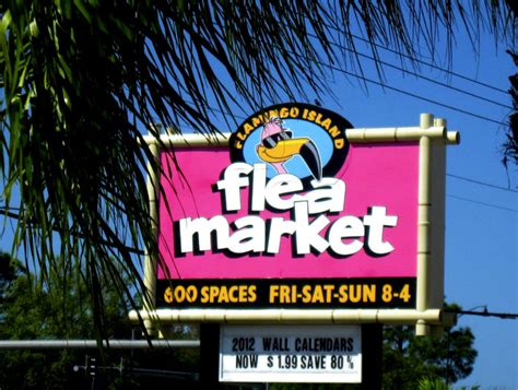 Flamingo Island Flea Market Visit Fort Myers