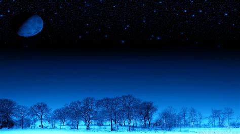 Winter Night Wallpapers Group (88+)