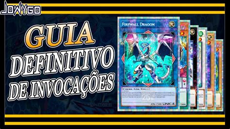 Guia YGO TODAS INVOCAÇÕES DE MONSTROS Normal Ritual Fusion