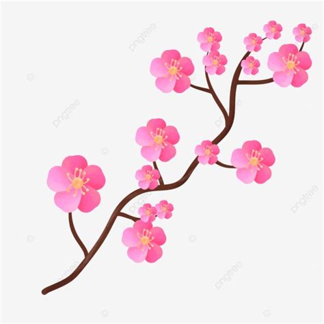 Cartoon Cherry Blossoms, Cartoon Clipart, Cherry Clipart, Cherry ...