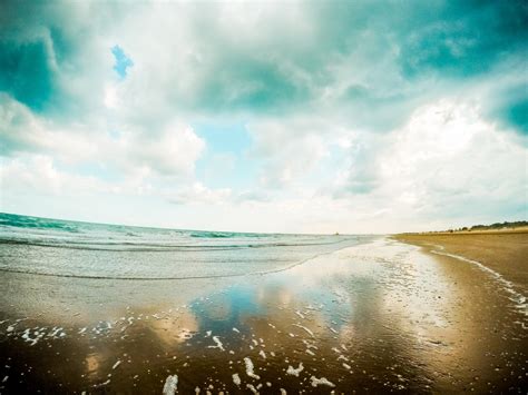 图片素材 海滩 景观 滨 性质 砂 海洋 地平线 云 天空 太阳 日出 日落 阳光 早上 支撑 黎明 大气