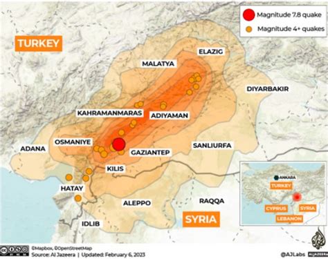 Türkiye Syria Earthquakes Flash Updates Immap Inc