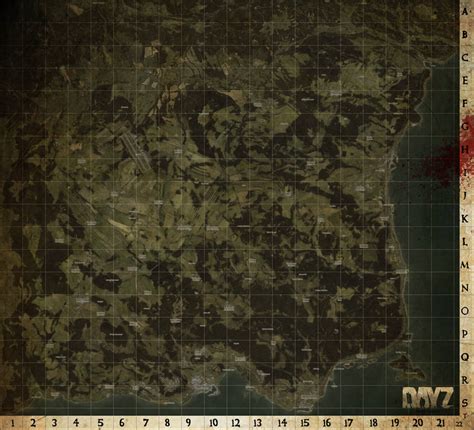 DayZ Standalone Map by MarksmanHun on DeviantArt