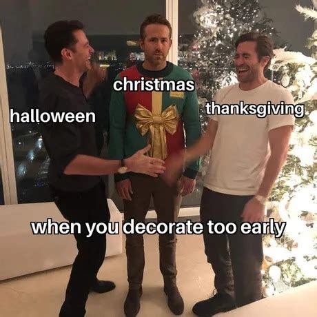 Halloween, Christmas and Thanksgiving meme - Meme subido por kingacid ...