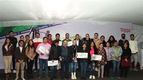 Entregan Premio Municipal De La Juventud En Zinacantepec