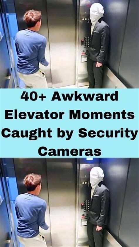 40 Awkward Elevator Moments Caught By Security Cameras Awkward In