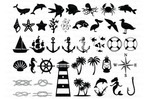 Nautical SVG Nautical SVG Bundle Nautical Theme Bundle SVG - Etsy