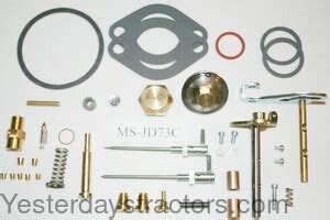 John Deere B Carburetor Kit Comprehensive MS JD73C