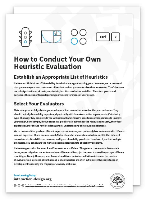 Get Your Free Template For How To Conduct Your Own Heuristic