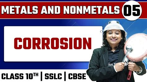 Metals And Non Metals Corrosion Chemistry Class Th Sslc