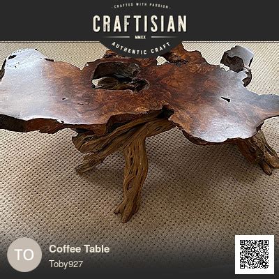 Coffee Table - Woodworking Project by Toby927 - Craftisian