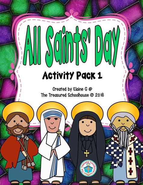 All saints day activities for children – Artofit