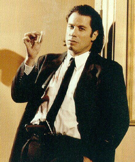 Vincent Vega John Travolta Pulp Fiction Pulp Fiction