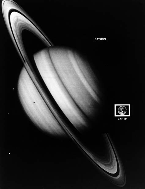 √ Saturn Black And White