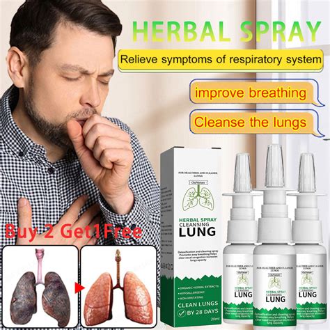 South Moon Herbal Spray Cleansing Lung Soothe Throat And Nasal