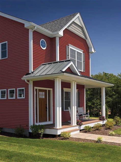 Melrose Red Vinyl Siding Color Idea These Classic Vinyl Siding Colors Deliver Curb Appeal