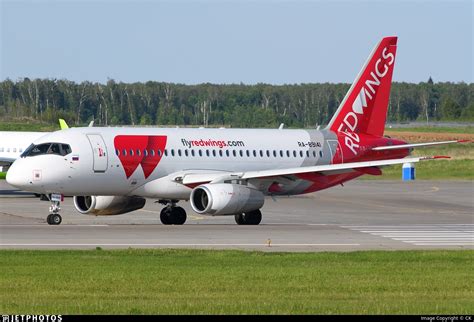 Ra Sukhoi Superjet B Red Wings Ck Jetphotos