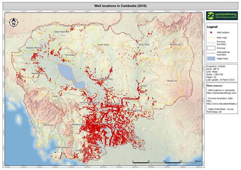 Well Locations In Cambodia Dataset Od Mekong Datahub