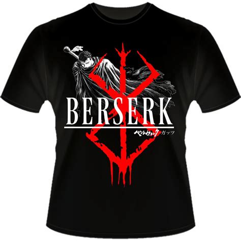 Camisa Berserk Anime Camiseta Cl Ssico Shopee Brasil