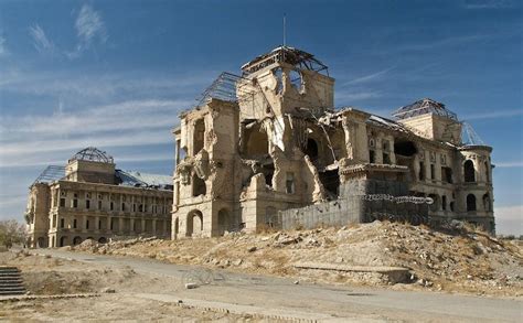 Deserted Places: The ruins of Darul Aman Palace of Afghanistan