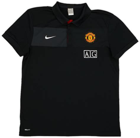 2009 10 Manchester United Nike Polo Shirt 9 10 XL