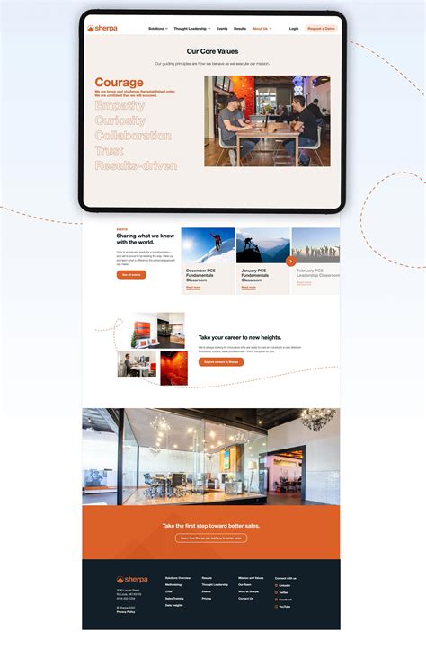 Sherpa CRM Website Design | Atomicdust | Web Design Agency