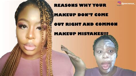 Reasons Why Your Makeup Dont Come Out Rightcakey Foundationharsh Linesthings You Are Doing