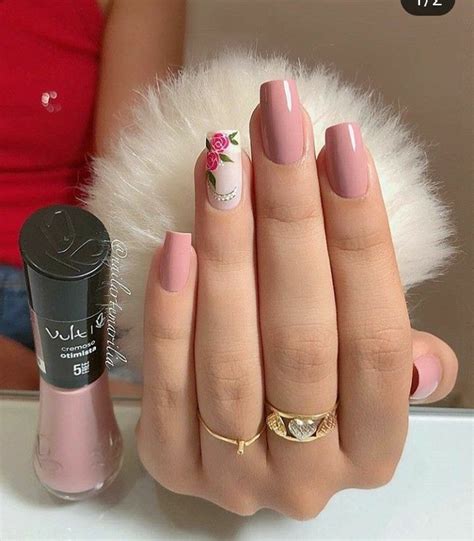 bonitas sencillas uñas acrilicas cortas uñas bonitas