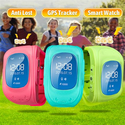 Smart Watch Gps Accurate Positioning Locator Anti Lost Tracker Sos Emergency Security Remote