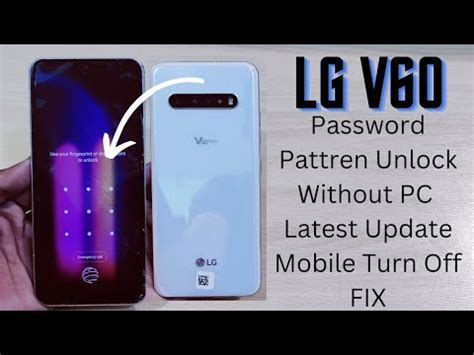 Lg V60 Hard Reset 2023 Lg Thinq Android 12 Unlock Password Pattren