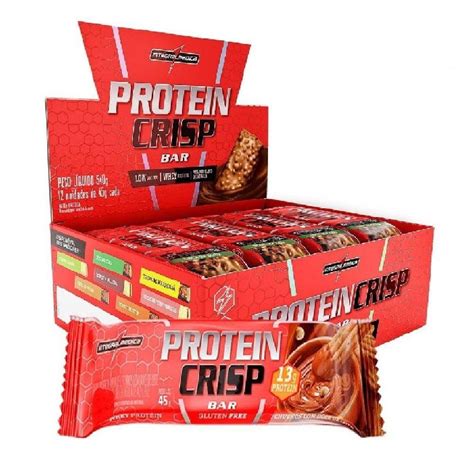 Protein Crisp Bar 45g Churros Com Doce De Leite Integralmédica