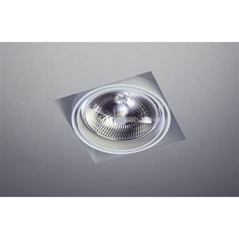 Multidir Trimless Adjustable Single Square White Downlight V