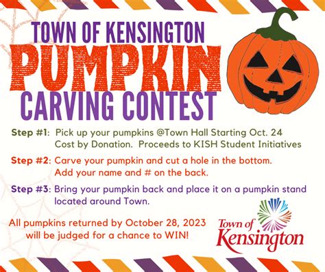 Pumpkin Carving Contest! | Town of Kensington