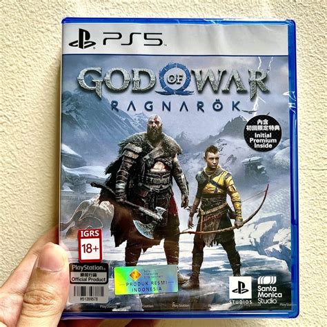 Cassette Ps5 God Of War Regnarok GOW 5 Gow5 Game Playstation Ps 5 Games