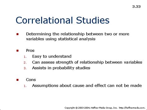 33 Correlational Studies Determining Relationships Allpsych