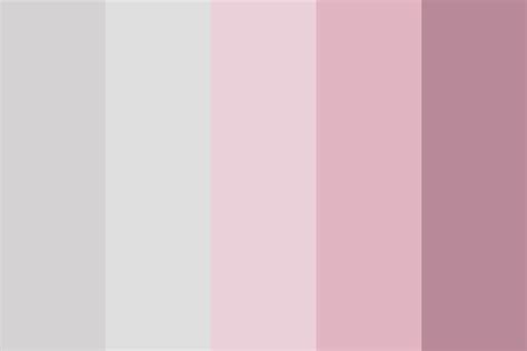 Pink and Grey Color Palette