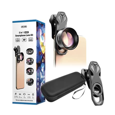 Kit Lentes Profissional Celular Telefoto Wide Fisheye Super No Shoptime