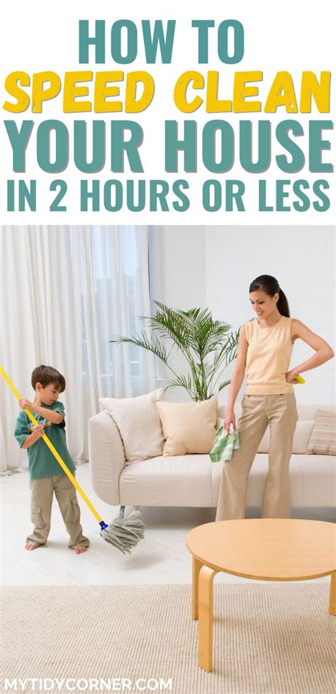 How To Clean Your House Like A Pro In 2 Hours Speed Cleaning Hacks Speed Cleaning Fast