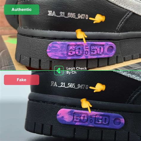 How To Spot Fake Off White Dunk The Legit Check By Ch