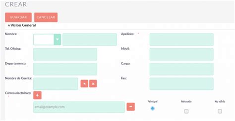 Manual Suitecrm Interfaz De Usuario Gesti N De Registros Btactic