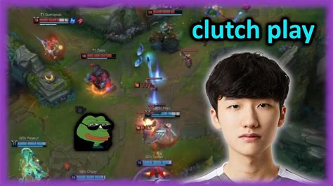 GENG Peanut Clutch Engage To Win The Game T1 Vs GENG LCK Spring