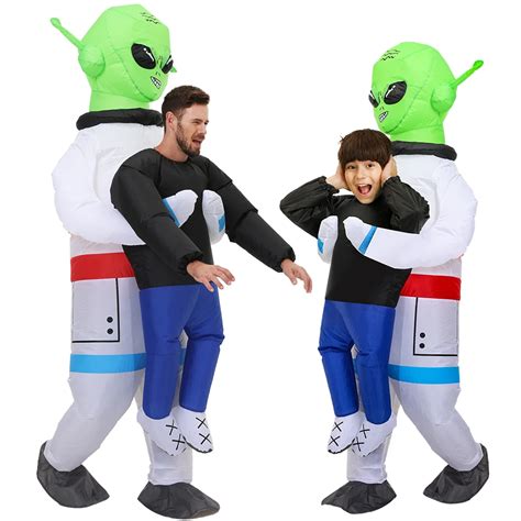 Costume Gonflable Extraterrestre Astronsomet Pour Adultes Et Enfants